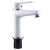 Смеситель для умывальника Oscar-001 белый, без подводки &Oslash;35 Plamix