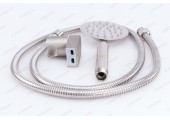 MIXXUS  SHOWER SET-01 (шланг, лейка, кронштейн) из нерж.стали