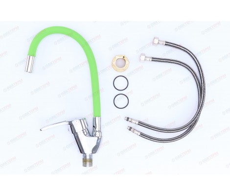 Смеситель д/кухни AKSA FAM-04-01-REFL.GREEN &Oslash;40 GREEN  (10 шт/ящ)