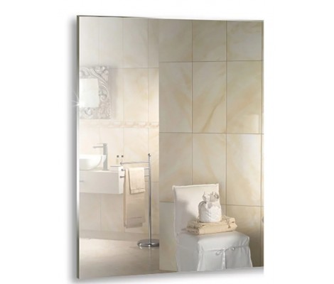 Зеркало  600х800 прямоугольное (гор/вер крепеж) Silver Mirrors