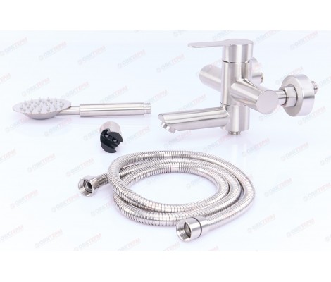 Смеситель для ванны DAX 009 Euro &Oslash;40 из нержавеющей стали SUS304 Mixxus