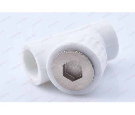 Обратный клапан 20 белый Valfex