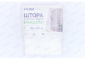 Штора для ванной Кристалл из PEVA Призма-прозрачная 180x180 VILINA Штора для ванной Кристалл из PEVA Призма-прозрачная 180x180 VILINA