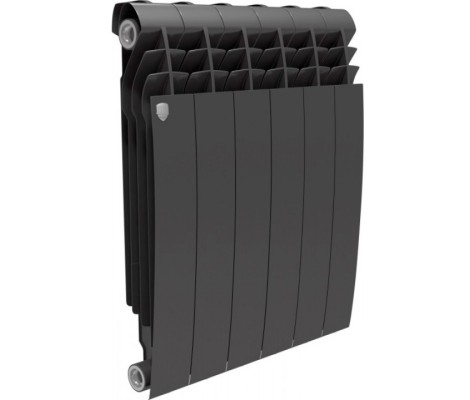 Биметаллический радиатор 500 new BiLiner Noir Sable 94999 Royal Thermo