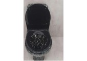 Унитаз-компакт ROSA ЧЕРНЫЙ КРАКЕЛЮР Унитаз-компакт ROSA ЧЕРНЫЙ КРАКЕЛЮР