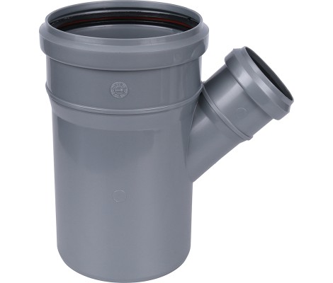 Тройник 110/40/45° Valsir Sinikon