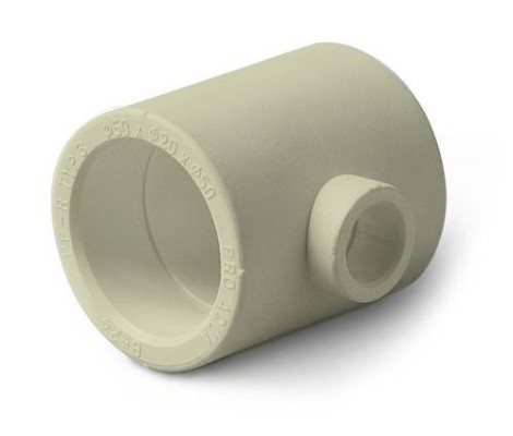 Тройник 63*32*63 серый Pro Aqua