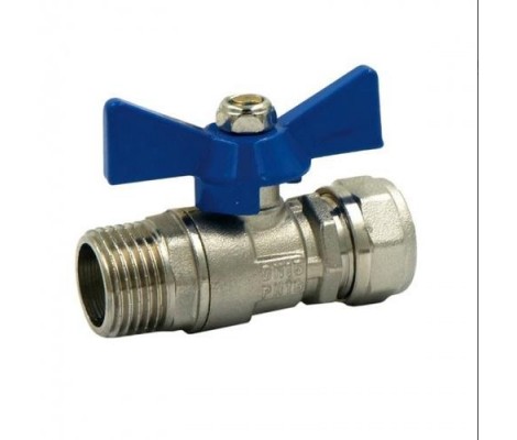 Кран шаровый TIM / FRAP под обжим 20* 3/4 Кран шаровый TIM / FRAP под обжим 20* 3/4