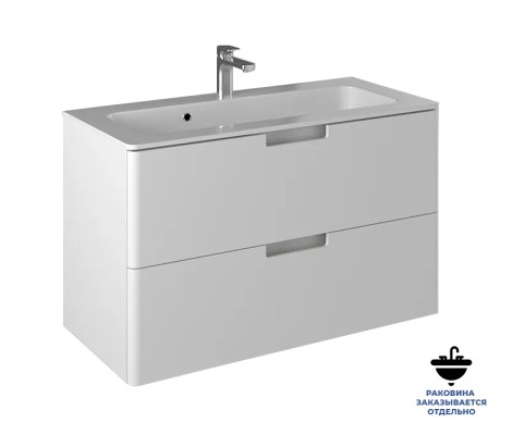 Тумба консольная из ДСП и МДФ Прато т18-100 под умывальник Прато 100 Briz