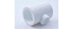 Тройник 40*20*40 белый RTP