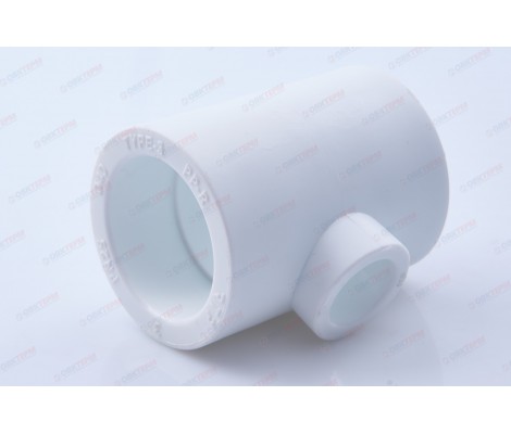 Тройник 40*20*40 белый RTP