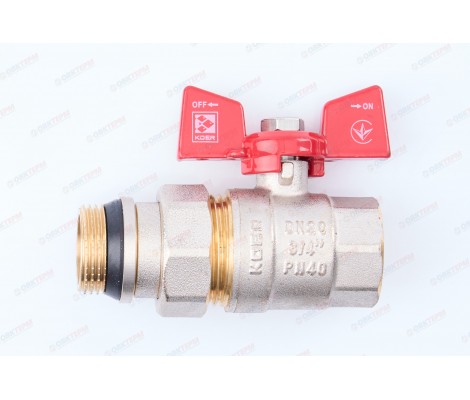 Кран шаровый с американкой 