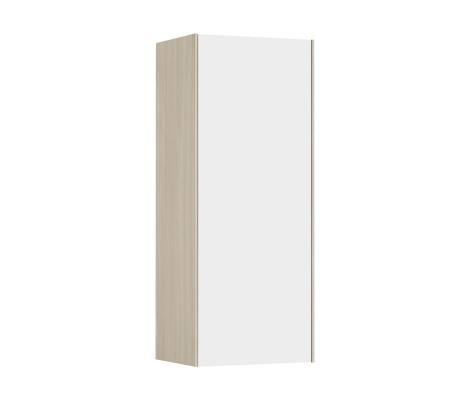 Шкаф навесной Асти Белый/Ясень Шимо Aquaton