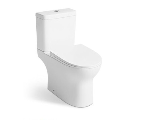 Унитаз-компакт Happy Rimless RD-027 с сиденьем полипропилен, белый 640*380*760 B Redo