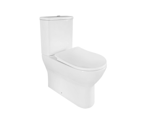Унитаз-компакт Leonardo Rimless RD-8134 с сиденьем полипропилен, белый HN Redo