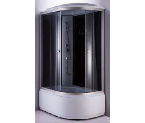 Душевая кабина 717 B R 120*80*215 стекло 4мм, высокий поддон Дана