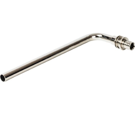 Г-образная труба из нержавеющей стали 16-2,2 х 25 см наружная резьба H-L1602-25 TIM