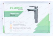 Смеситель для умывальника Oscar-001 черный без подводки &Oslash;35 Plamix