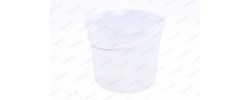Ведро 5,5 л круглое прозрачное