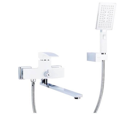 Смеситель для ванны G2207-7 белый Gappo Смеситель для ванны G2207-7 белый Gappo