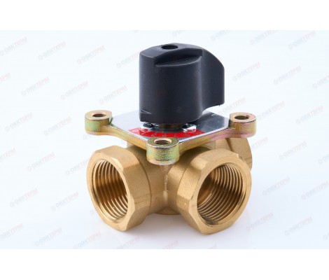 Трехходовой поворотный смесительный клапан 1