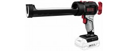 Пистолет для герметика аккум. P.I.T. OnePower PEC20H-300A SOLO (20В, 4скор, 300мл, БЕЗ АКБ и ЗУ)