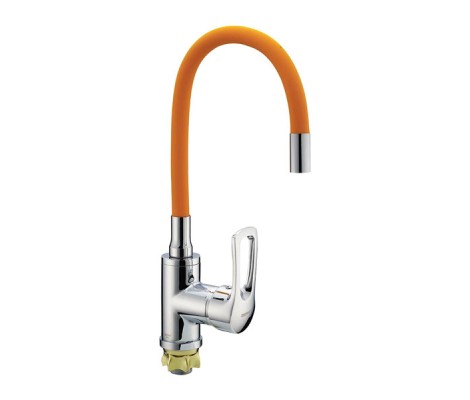 Смеситель для кухни SAR 181 Reflector оранжевый Zerix