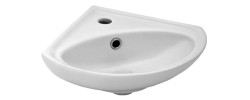 Умывальник Ирис-36 одно отверстие угловой Santek