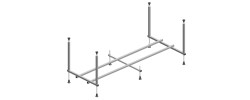 Каркас для ванны Orta RL 150*90 Alex Baitler