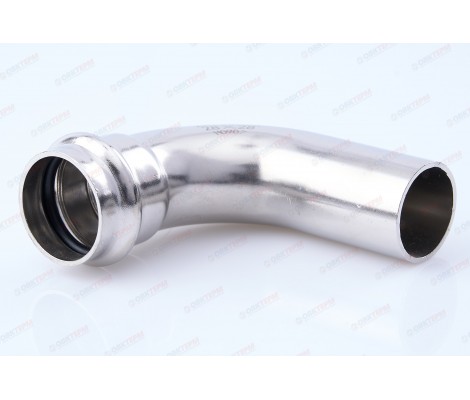 Угол пресс 45°х 28 из нержавеющей стали двухраструбный TIM 