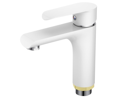 Смеситель для умывальника Colorado 001 &Oslash;35 белый Mixxus 