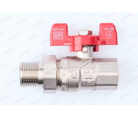 Кран шаровый с американкой EUROPRODUCT 1/2