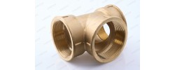 Тройник латунь 2