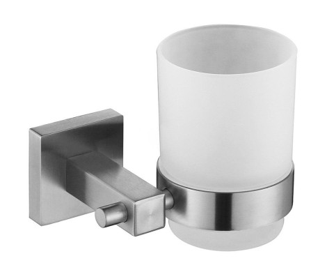 Держатель со стаканом F30306 стекло, сатин Frap