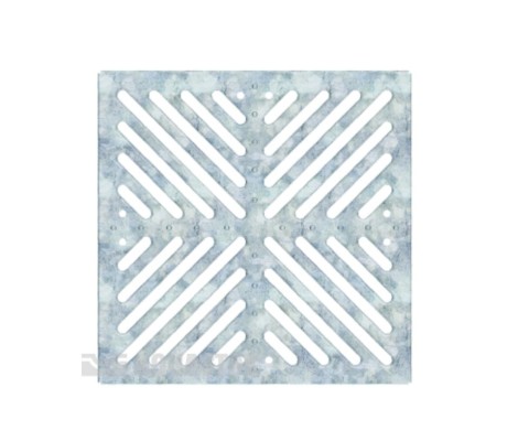 Решетка штампованная оцинкованная 300х300