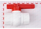 Кран шаровый пластиковый 1 1/4