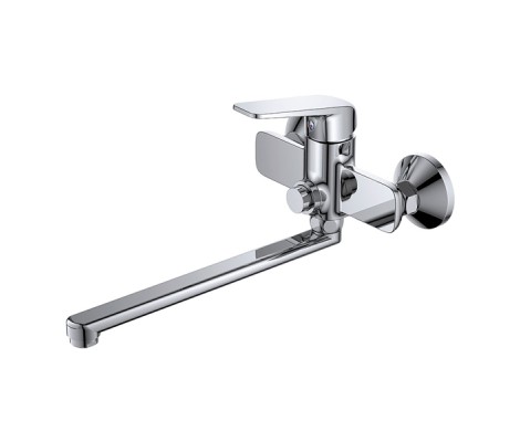 Смеситель для ванны Oregon 006 Button длинный Mixxus