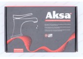 Смеситель д/умывальника AKSA BAS-01-17-BLACK нерж/сталь (катридж 35мм, на ГАЙКЕ) Смеситель д/умывальника AKSA BAS-01-17-BLACK нерж/сталь (катридж 35мм, на ГАЙКЕ)
