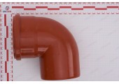 Отвод канализационный 160/90° рыжий  Flextron