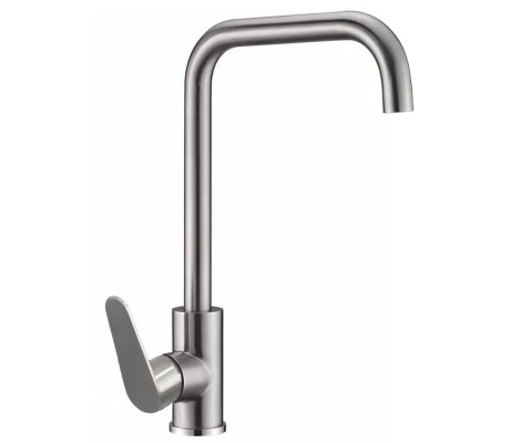 Смеситель для кухни FOX-011G из нержавеющей стали Zerix