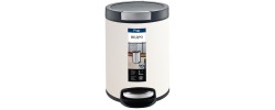 Ведро для мусора 5л белое F717 Frap