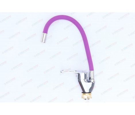 Смеситель д/кухни AKSA FAM-04-01-REFL.PURPLE &Oslash;40 PURPLE  (10 шт/ящ)