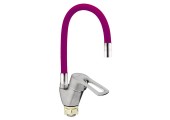 Смеситель д/кухни AKSA FAM-04-01-REFL.PURPLE &Oslash;40 PURPLE  (10 шт/ящ)