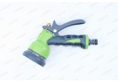 Пистолет-распылитель для полива, 8 режимов металл+ABS+TPR PRO PL-846 Plamix