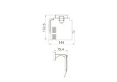 Бумагодержатель G0703-6 Gappo