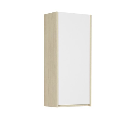 Шкаф навесной Сканди Белый/Дуб Верона Aquaton