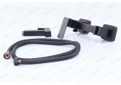 Смеситель с гигиеническим душем MIXXUS KUB-222 BLACK 