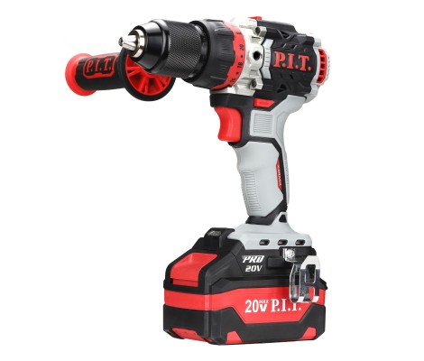 Шуруповерт ударный Б/Щ P.I.T. OnePower X-DRIVER PSB20H-13D/3 (20В, 75Нм, 13мм, 1 АКБ*4Ач, ЗУ)