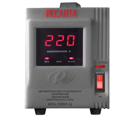 Стабилизатор ACH - 1500/1-Ц 63/6/3 Ресанта