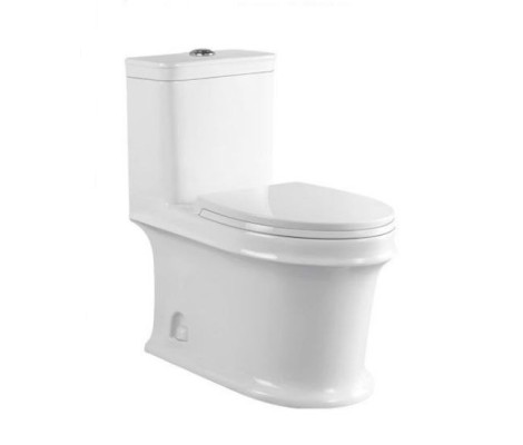 Унитаз-монолит R79, с быстросъемным сиденьем дюропласт, SC, белый C Redo